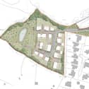 Plans to build 23 homes north of Southwater. Image: Star Build Ltd