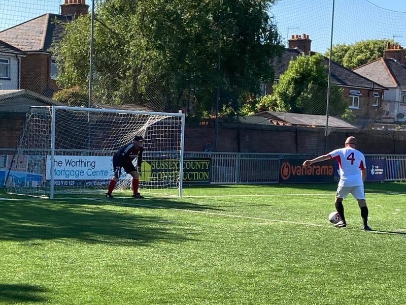Sussex walking football finals day at Worthing FC