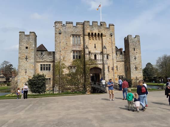 Hever Castle was to the childhood home of Anne Boleyn, King Henry VIII’s second wife.