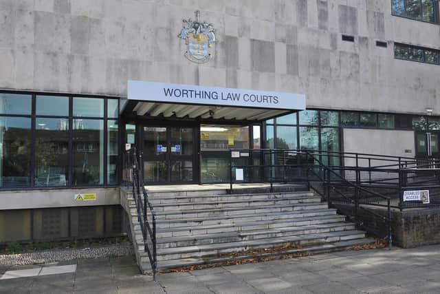 The case was heard at Worthing Magistrates' Court