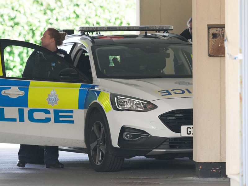 Sussex Police remain on the scene of a murder in Worthing as investigations continue.