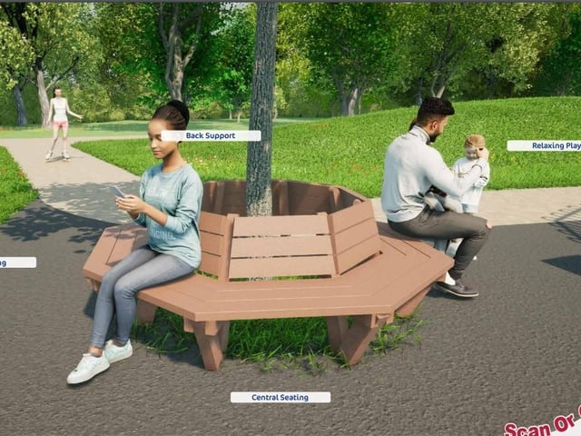 An artist's impression of how the park could look