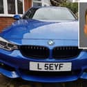 A court heard how Louis Seyfi, 25, purchased designer clothes, a BMW xDrive with a personalised number plate and high spec mountain bikes using the money he made from selling drugs in the Worthing area. Photo: Sussex Police