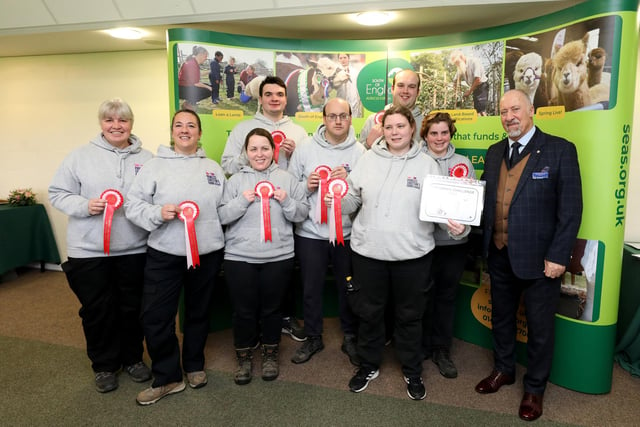 Her Royal Highness The Duchess of Edinburgh GCVO presented awards at the South of England Agricultural Society’s 26th Jim Green Challenge