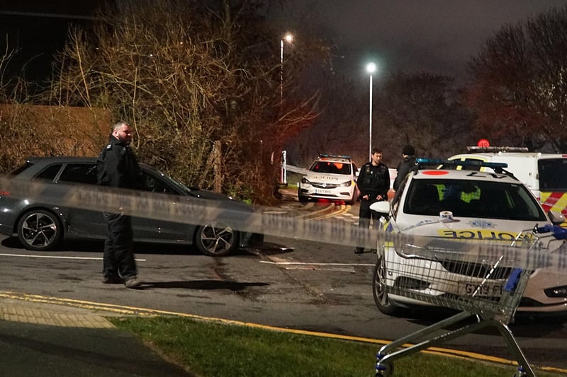 Pictures: Man arrested and child taken to hospital following Eastbourne ...