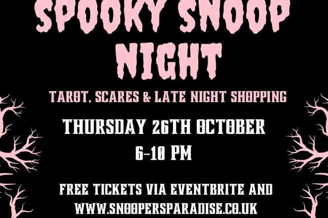Spooky Snoop Night Poster