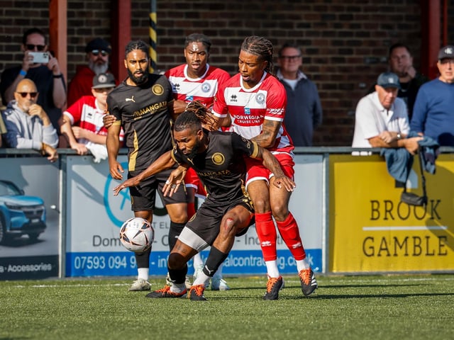 Eastbourne Borough v Boreham Wood in the FA Cup