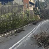 The A29 in Pulborough has been closed to traffic since December following a landslide