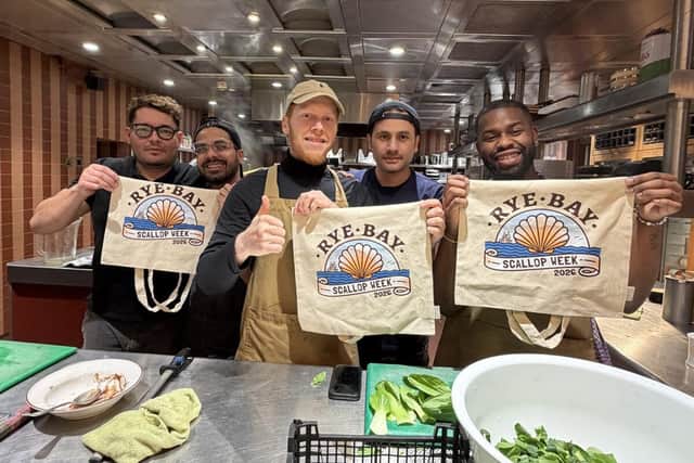 The 2026 Rye Bay Scallop Week tote bag will be available during the event. Pic: KT Bruce