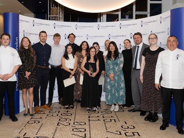 18-year-old Caoimhe O’Neill-McGuinness from Eastbourne was crowned the winner of Le Cordon Bleu London's 2024 Scholarship competition at an awards ceremony and dinner held at CORD Restaurant in London on Monday, September 16.