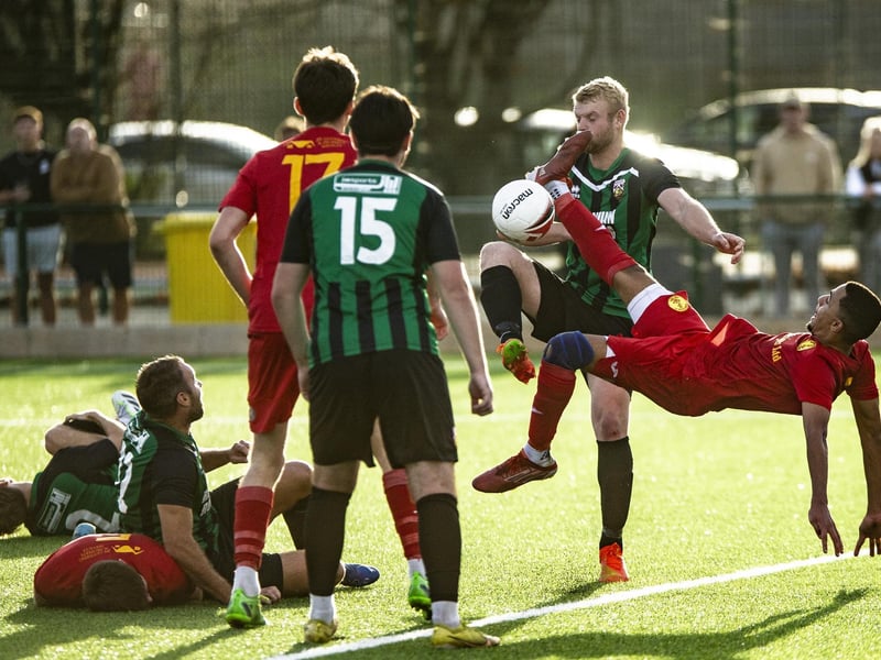 Newhaven FC take on Pagham FC in the SCFL premier