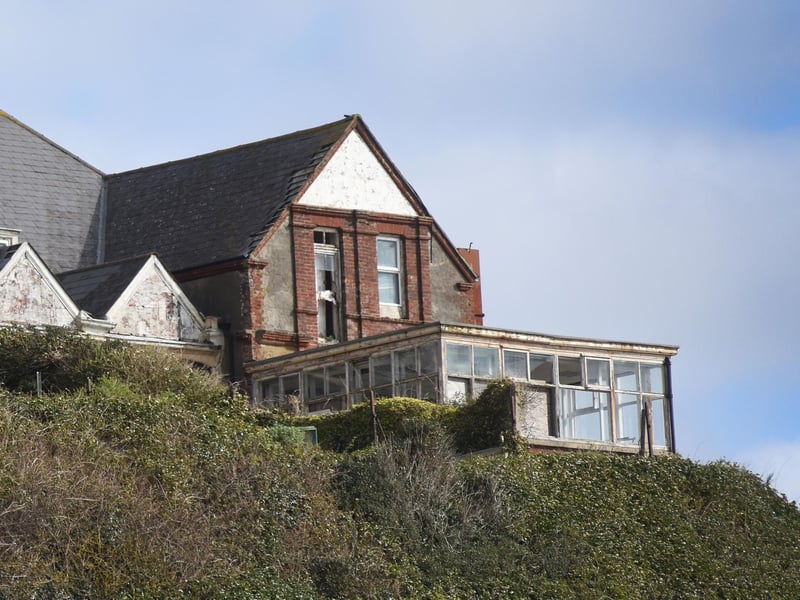 View of the old Eversfield Chest Hospital building taken from Sea Road in St Leonards.