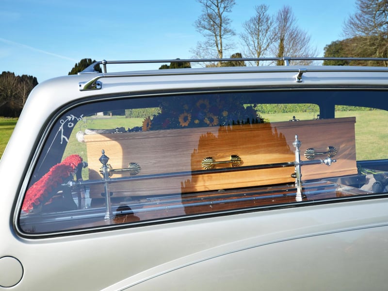 The funeral of Pat Fisher at Hastings Crematorium on February 1 2024.