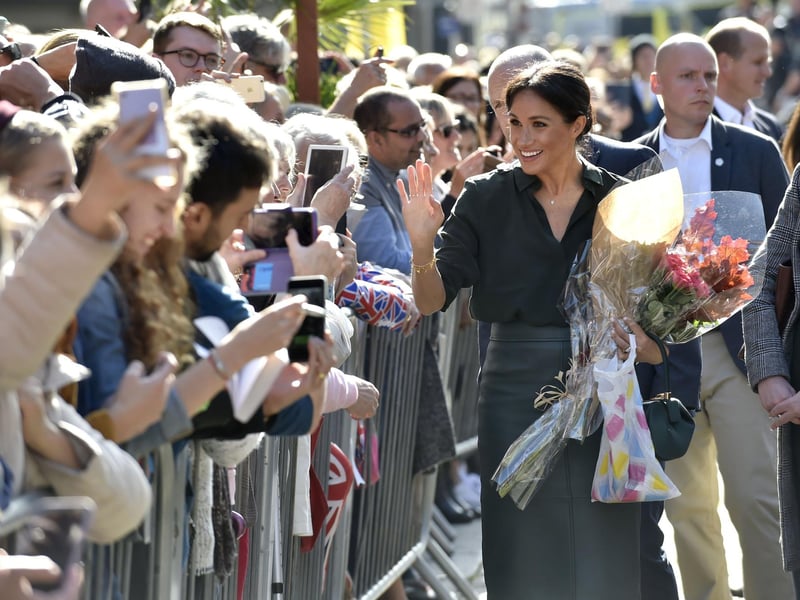 The Duke and Duchess of Sussex, Prince Harry and Meghan Markle visit Brighton.
Royal rota: Picture: Allan Hutchings