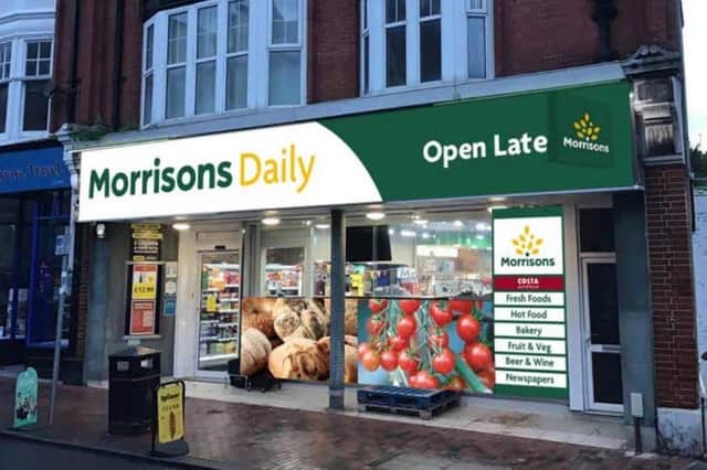 Eastbourne store will be converted to Morrisons Daily (photo from store owner)