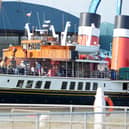 Amazing, stunning, emotional - the large crowd that stood on Kingston Beach to watch the world’s last seagoing paddle steamer make its inaugural visit to Shoreham was visibly moved by the sight of the Waverley making its way in and out of the harbour on Wednesday, September 13.
