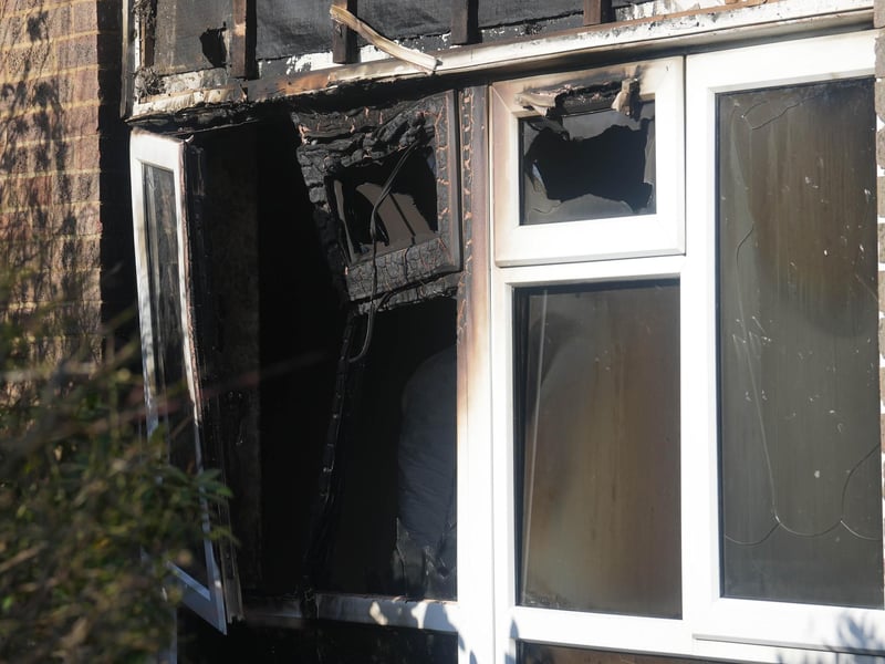 Police officers have been carrying out investigations on Thursday (February 6) after a fire was reported overnight at Victoria Court in Clifton Road.