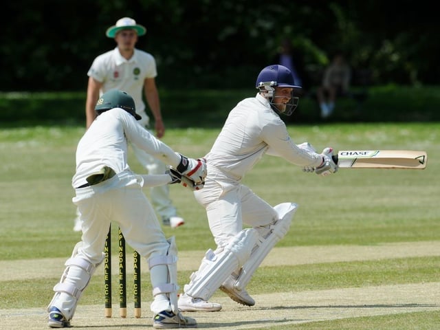 Action from Goring CC's win at Chippingdale in the Sussex Cricket League Division 4 West
