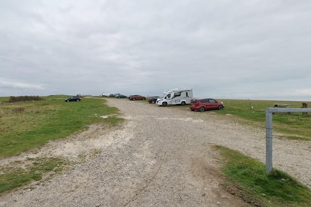 Firle Beacon Car Park, Lewes, East Sussex. Firle Beacon offers commanding views across the English Channel by day and incredible views of starry skies above the South Downs Dark Sky Reserve at night!