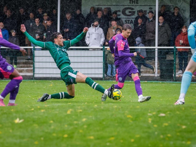 Leatherhead v Eastbourne Borough, FA Trophy first round