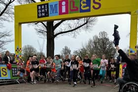 The Brighton Miles community event started The Brighton Marathon Weekend on Saturday, April 6