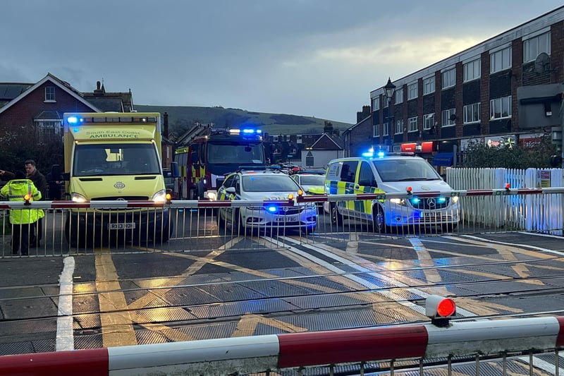 Person taken to hospital with life threatening injuries after being hit by train at Polegate station