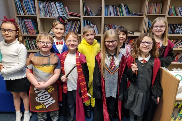 Harry Potter proved a popular choice among pupils.