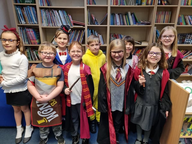 Harry Potter proved a popular choice among pupils.