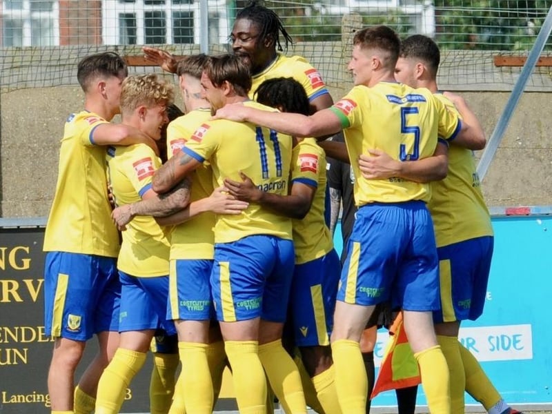 Lancing v Athletic Newham in the FA Cup