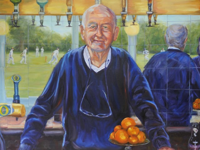 Artwork by Claire Phillips - part of her collection of inspirational older people doing extraordinary things. SR2507281 Pic Steve Robards/Nationalworld