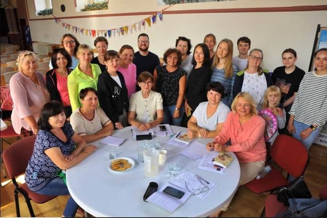 St George’s Church, in Worthing, provides a warm and welcoming environment for the women to learn English and socialise, whilst they adjust to their new lives in a foreign country. Photo: Steve Robards