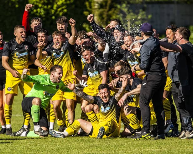 Seaford were beaten on penalties by Wick after a 3-3 draw in the SCFL Division 1 play-off final