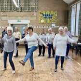 A group of local over 55s took to the floor at St. Matthews Church Hall, St. Leonards-on-Sea last week to try linedancing for the first time