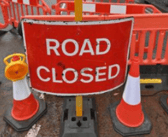 Jevington Road closed after a tree has fallen on it.