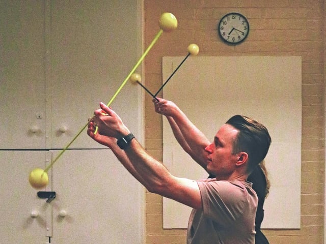 Here is an activity for those looking for something a bit different. A poi is a tethered weight that is swung rhythmically by performers. A really wonderful way to chill out and improve coordination. Classes are Thursday evenings.