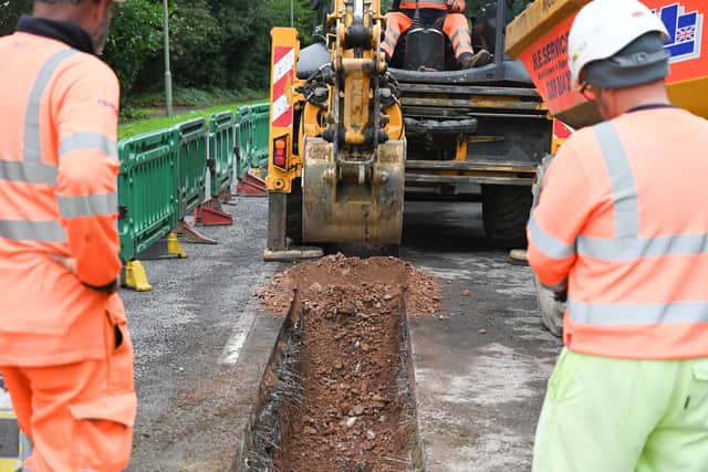 A small section of footway to the south of Turkey Road will be closed for a few weeks in early December, followed by a road closure at the junction of Ellerslie Lane and Turkey Road in February 2023, South East Water said