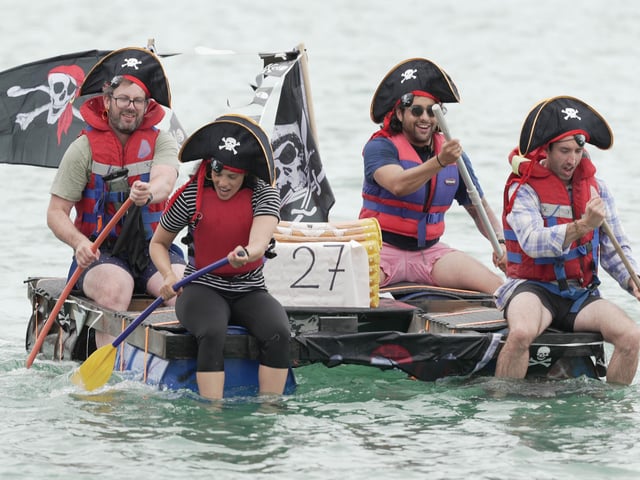 Shoreham came together for a fun event on the water at the popular charity Raft Race on Saturday (July 26).