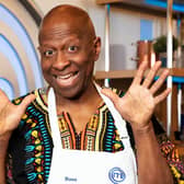 Entertainer Dave Benson Phillips has been revealed among BBC One's sizzling new Celebrity MasterChef line-up for summer 2023. Picture: BBC