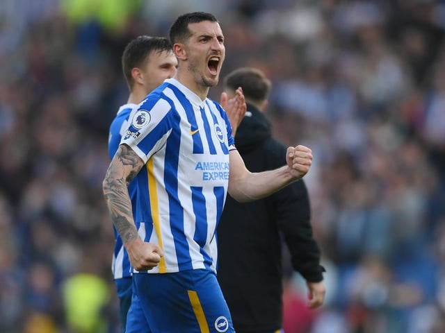 Many anticipate that the Brighton captain will return to the side having not played on Tuesday.
(Photo by Mike Hewitt/Getty Images)