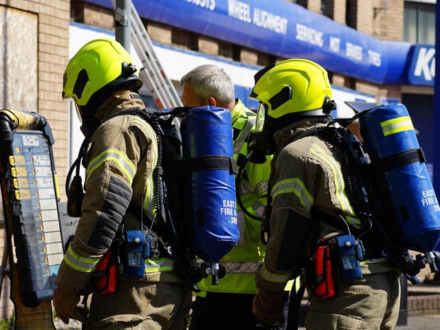 East Sussex Fire & Rescue Service have tackled a fire at a first floor non-residential property in Eastbourne.