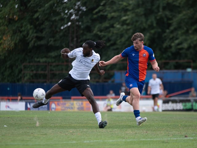 Horsham FC moved up to second in the National League South with a hard-fought 2-1 win at Braintree Town