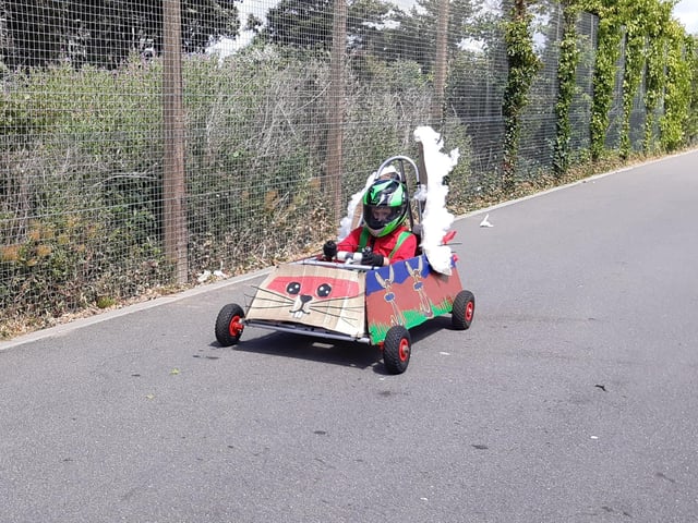 Super Jack Rabbit in the time trial
