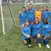 Year 6 girls football tournament