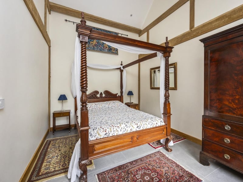 Owl Cottage offers three double bedrooms. Photo: Yopa