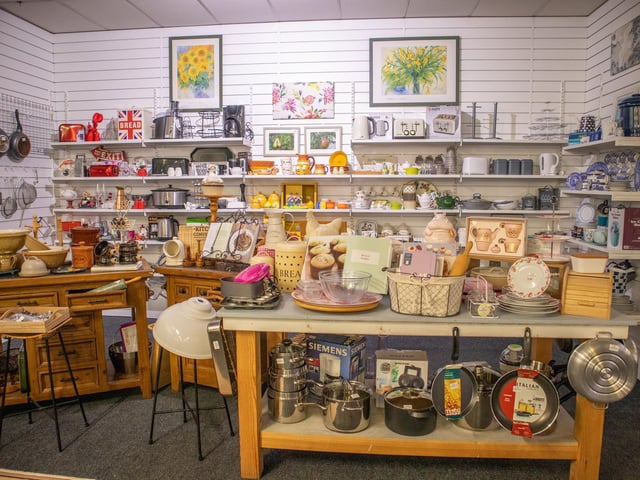 The new St Wilfrid's Hospice shop in Langney Road, Eastbourne