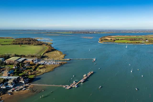 Emergency services will join forces at Chichester Harbour for a multi-agency training exercise centred on Itchenor Hard. Picture: Chichester Harbour Conservancy