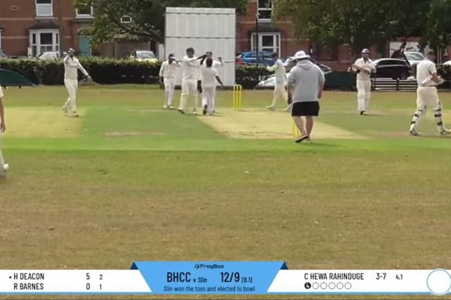 Ist dies das kürzeste Cricket-Match des Jahres 2025? Aufsteiger Slinfold ...