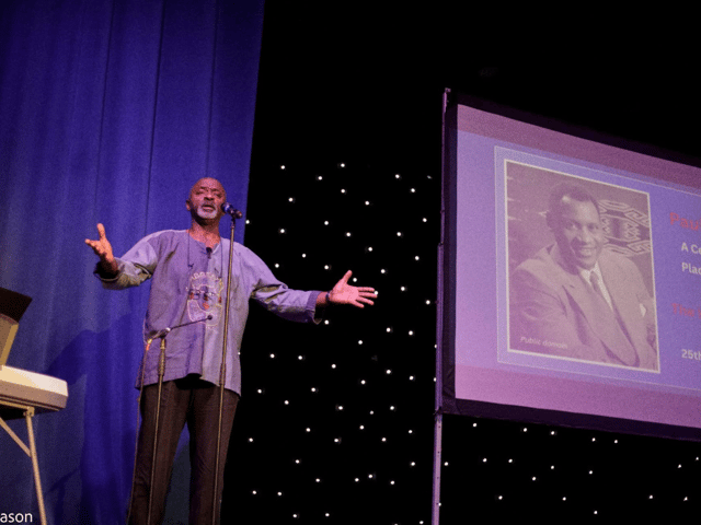 Plaque unveiling in honour of Paul Robeson