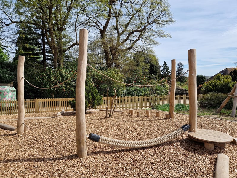 Leonardslee Lakes and Gardens has a new playpark