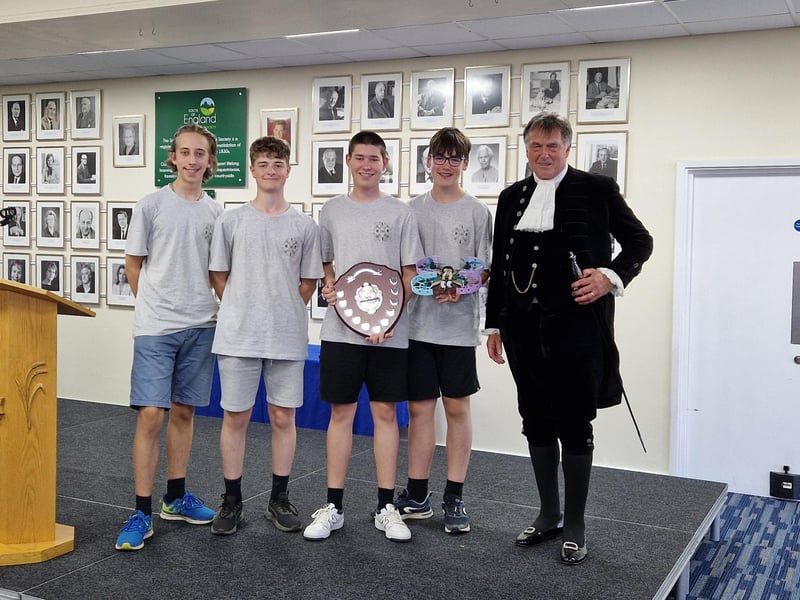 Imberhorne School won the trophies for race winner and overall winner